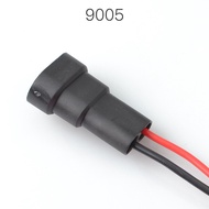 Waterproof Connector Male Female Butt Plug 9005/9006/H11 Connector Car Connector with Wire Waterproo