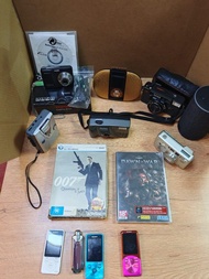 Olympus, Konica, Pentax 相機 + PC遊戲 +MP3 隨身聽