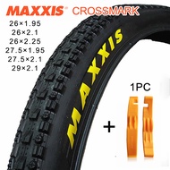 1PC MAXXIS CROSSMARK MTB Tires Size 26 x 1.95 / 2.1/2.25 27.5x1.95/2.1 M309 cross tires resistant 60tpi bicycle tires Mountain Bike accessories