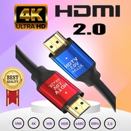 4K Ultra HD HDMI Cable HDMI 2.0 24k Gold Plated 4K/60hz 18Gbps PC Monitor Laptop