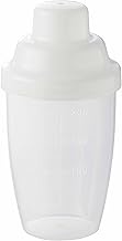 Metrics Shaker Bottle, Clear, Small, Size, 6.8 fl oz (200 ml), 1.7 fl oz (50 ml), 3.4 fl oz (100 ml)