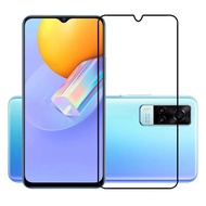 ฟิล์มกระจกนิรภัย Vivo Y31 / Y51 2021 ฟิล์มเต็มจอ ใส่เคสได้ รุ่น VIVO Y31 ขอบดำ ฟิล์ม ฟิล์มกันกระแทก 