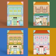 Souvenir Notebook – *NEW* Shophouse Peranakan Nonya Katong Joo Chiat Haji Lane
