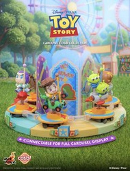 可指定款 包順豐 HotToys Toy Story Cosbi 旋轉木馬系列(胡迪，巴斯光年，三眼仔，加比加比，翠絲）