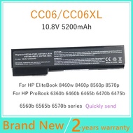 New CC06 HSTNN-LB2F CC06XL Laptop battery For HP ProBook 6570b for EliteBook 8460p 8470p 8560p8460w 