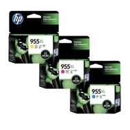 HP 955XL Cyan Magenta Yellow Original Ink Cartridge HP OfficeJet Pro - HP 955XL 3-in-1 Ink Cartridge