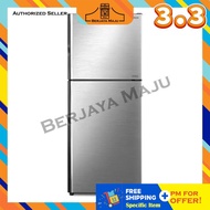 Hitachi 375L 2 Door Inverter Refrigerator R-VX420PM9 BSL (Brilliant Silver)