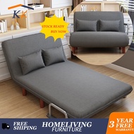 Kk  Foldable Sofa Bed 2 3 Seater Lazy Sofa Bed Living Room Study Multifunctional Single Small Lazy Chair Sofa Bed OY0Bk