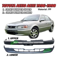 TOYOTA COROLLA AE110 AE111 1996 FRONT BUMPER UPPER / LOWER
