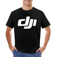 Men's cotton T-shirt DJI Logo For Fans T-shirt customizeds hippie clothes boys animal print Blouse mens big and tall t