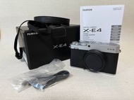 FUJIFILM X-E4 機身 銀色