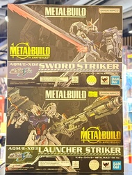 （荃灣Dpark商場2樓2027鋪門市現貨） METAL BUILD GUNDAM FIX SWORD STRIKER LAUNCHER STRIKER 10th Ver. MB超合金突擊高達10th