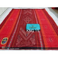 Sarong DONGGALA A1 333 Motif KENANGA DOBBY LIRIS TIMBUL Colet 3D