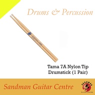 Tama 7A Nylon Tip Drumstick (1 Pair)