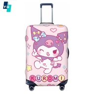 Sanrio Kuromi Travel Suitcase Protector Elastic Protective Washable Luggage Cover Suitable for 18-32 Inch