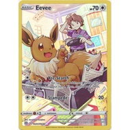 Pokemon TCG Brilliant Star singles Card: Eevee - TG11/TG30 - Holo / Bill's Eevee CHR 210/184 S8b - V