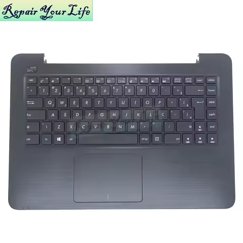 BRA Brazil Notebook Palmrest Keyboard Assembly for Asus Z450 Z450LA Z450L Brazilian Keyboards Touchp