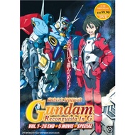 Gundam Reconguista in G + 5 Movie + Special Anime DVD 高达G之复国运动