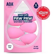 AOA Studio Collection makeup Sponge Set Latex Free and High-definition Set of 6 makeup Wonder blende