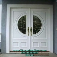 model pintu rumah Mewah, pintu kupu tarung minimalis modern kayu jati