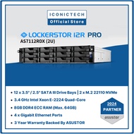 0TB ~ 264TB Asustor Lockerstor 12R Pro 12-Bay NAS Enclosure AS7112RDX