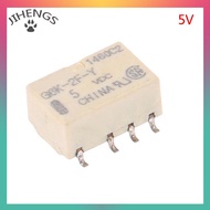JIHENGS รีเลย์สัญญาณ SMD รีเลย์สัญญาณ G6K-2F-Y 8PIN สำหรับการถ่ายทอดสัญญาณ DC 3V 5V 12V 24V