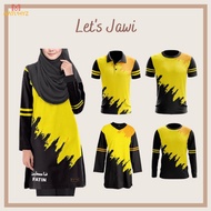 2023 NEW Let's Jawi Dress Muslims Jersey Muslims Baju Jersey Muslimah