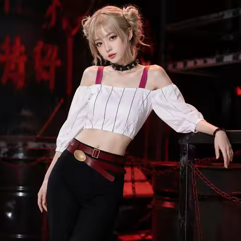 Anime Jujutsu Kaisen Culling Game Kirara Hoshi Cosplay Women Adult Movie JJK Execution Style Hallowe