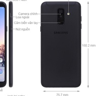 Ốp Samsung A6 2018/ A6 plus dẻo trong suốt chống sốc