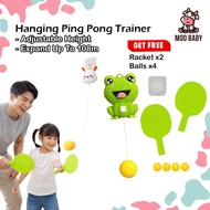 MOO BABY Ping Pong Training Games For Kids Ping Pong Trainer Table Ping Pong Indoor Game Hanging Pin