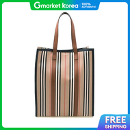 Burberry | กระเปาสะพายไหล Burberry ลายทาง รน Medium Book Tote Bag รหส 80784361