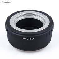Fitow M42-FX M42 Lens to for Fujifilm X Mount Fuji X-Pro1 X-M1 X-E1 X-E2 Adapter FE