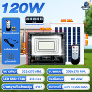 JDซื้อ1แถม1 ซื้อไฟสปอร์ตไลท์แถมไฟผนัง JD Solar light ไฟโซล่าเซลล์ 1000w โคมไฟโซล่าเซลล์ ไฟ ledโซล่าเ