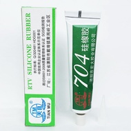Tianmu Glue 704 White Silicone Rubber Waterproof Insulation Electronic Fixed Sealing Strong High Tem