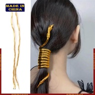 HIk Bendable Snake Necklace Punk Choker Multilayer Metal Snake Necklace Bracelet
