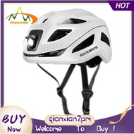 【rbkqrpesuhjy】ROCKBROS Type-C Bike Helmet Adjustable Mountain Bike Safety Helmet for Cycling Skateboarding