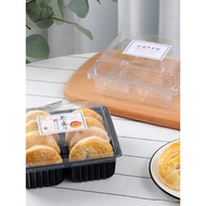 ST/🧃Sweetheart Cake Packing Box Flaky Pastry Walnut Pastry Flaky Pastry Moon Cake Green Bean Cake Baking Pastry Transpar