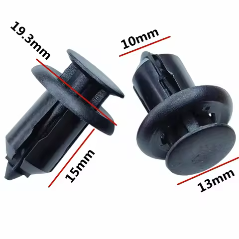 10Pcs For 10mm Hole OE: GD7A-50-EA1 Auto Bumper Retainer Fasteners Clips Plastic Car Fender Trim Pan