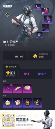 和平精英帳號