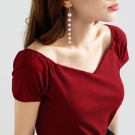 Tshirt Korean style Elvina blouse