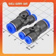 [10 Pieces]- PW8-4 Y-Tube Pneumatic Connector 8mm to 4-4mm SmartFix Components