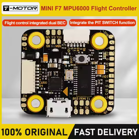 T-MOTOR MINI F7 BMI270/ MPU6000 Flight Controller For FPV RC Drone Racing Quadcopter