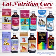 Nutrition Care for Pet Cats| Lysine and Taurine the Best Vitamin$ for Cats and Kittens