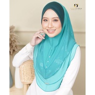 TUDUNG SARUNG 3 LAYER SAIZ M PLAIN BY EZZUFIRDA -WARDINA