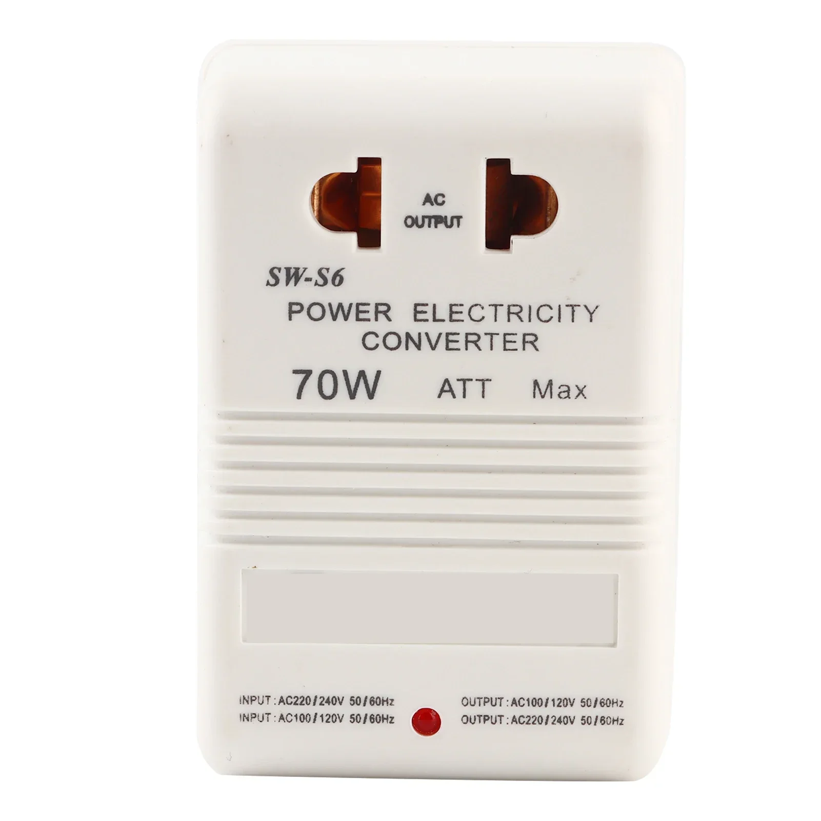 Power Converter Voltage Converter 70W 110V/120V to 220V/240V StepUp&amp Down Voltage Converter Trans
