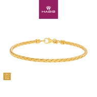 HABIB Oro Italia 916 Yellow Gold Bangle GB94211125(2.5Y) (22K Gold)