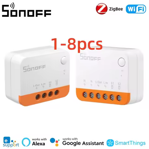 SONOFF Zigbee/WiFi ZBMINIL2/MINIR4 Mini Smart Switch Two-Way Control EWelink-Remote Voice Control Vi