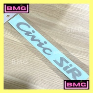 HONDA Civic SiR Sticker - EG6