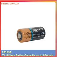 Original Duracell CR123A 3V Lithium Battery CR123 123A CR17345 DL123A 16340 Dry Primary Battery