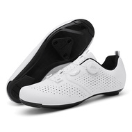 HELONG Cycling Shoes Mens Professional Speed Road Cycling Shoes SPD Shoes Mens Flat Pedal Cycling Sh